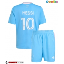 Otroške Nogometnih dresov Inter Miami Lionel Messi #10 Tretji 2025-26 Kratki rokavi (+ hlače)